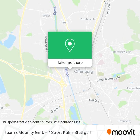 Карта team eMobility GmbH / Sport Kuhn
