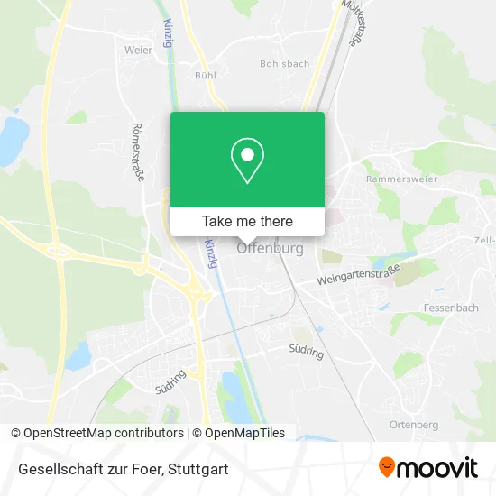 Карта Gesellschaft zur Foer