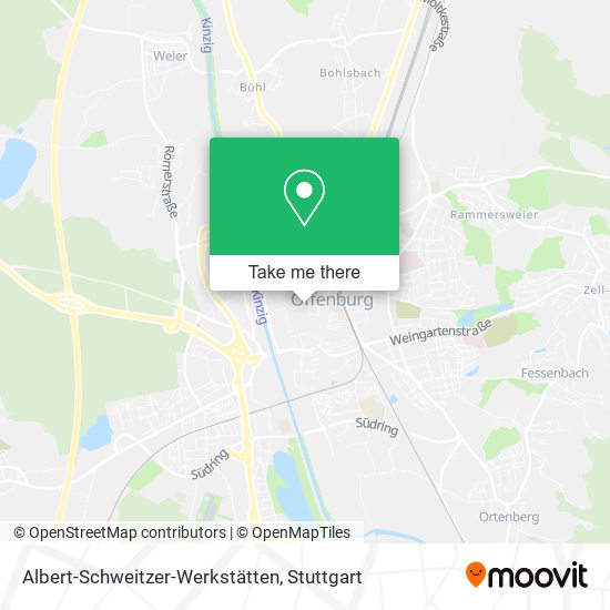 Albert-Schweitzer-Werkstätten map