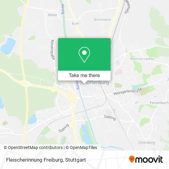 Карта Fleischerinnung Freiburg