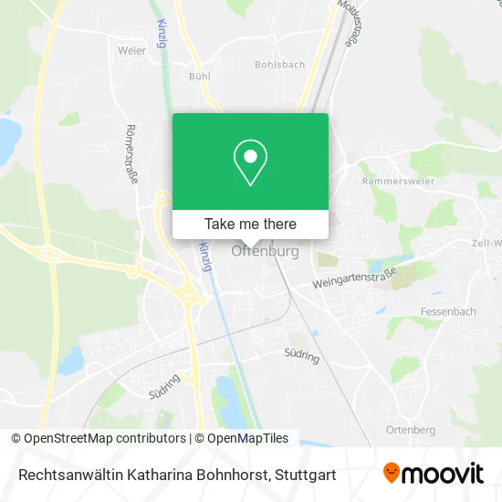 Карта Rechtsanwältin Katharina Bohnhorst