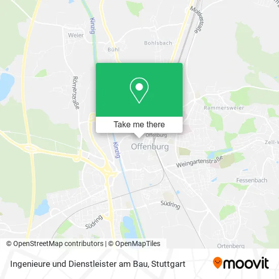 Карта Ingenieure und Dienstleister am Bau