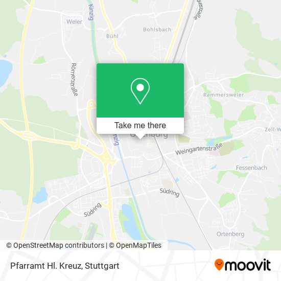 Карта Pfarramt Hl. Kreuz