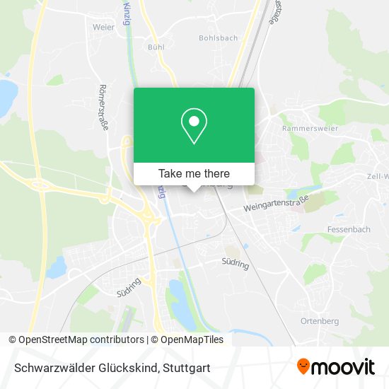 Schwarzwälder Glückskind map