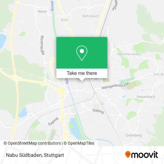 Карта Nabu Südbaden