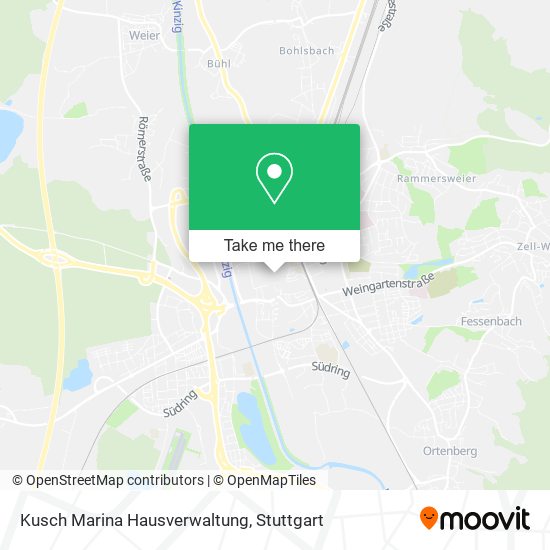 Kusch Marina Hausverwaltung map