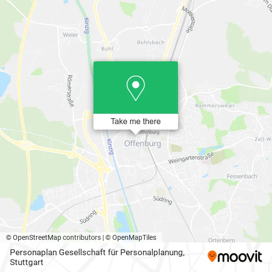 Карта Personaplan Gesellschaft für Personalplanung