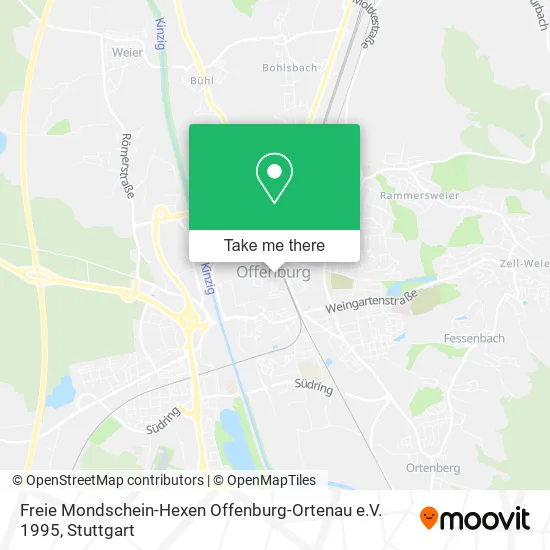 Карта Freie Mondschein-Hexen Offenburg-Ortenau e.V. 1995