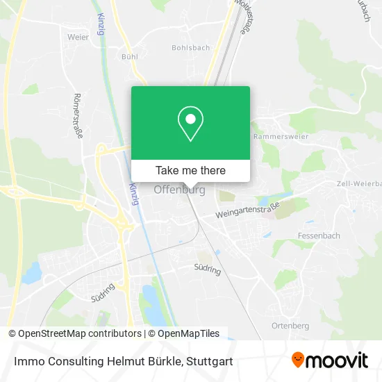 Карта Immo Consulting Helmut Bürkle
