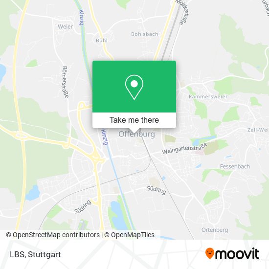 Карта LBS