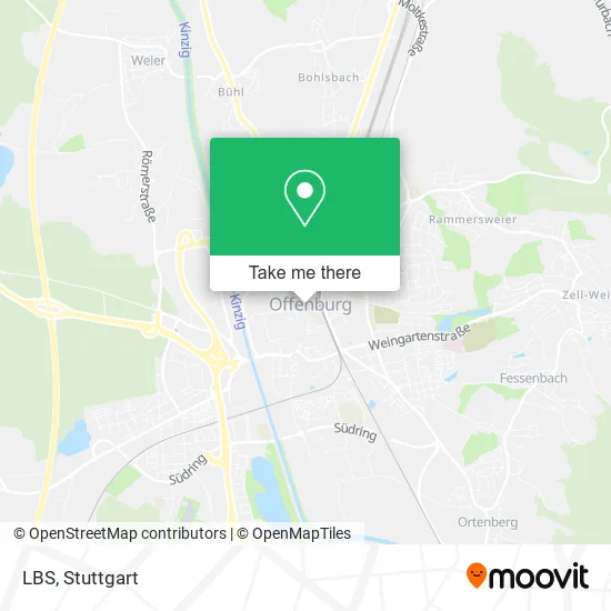 Карта LBS