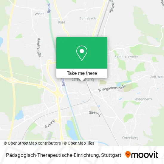 Карта Pädagogisch-Therapeutische-Einrichtung