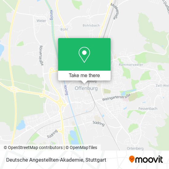 Deutsche Angestellten-Akademie map