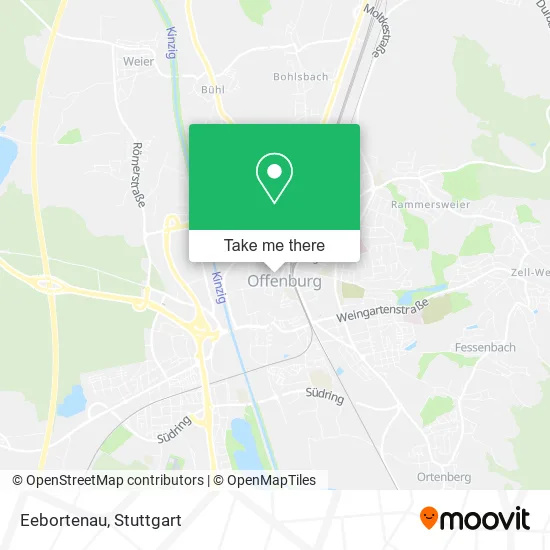 Карта Eebortenau