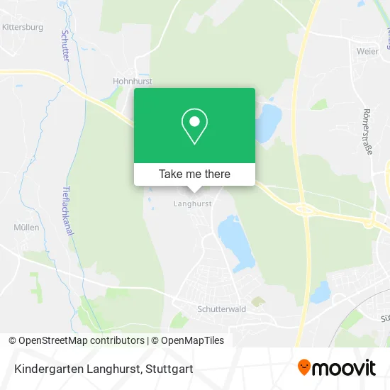 Карта Kindergarten Langhurst