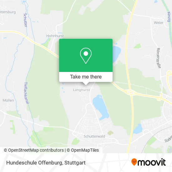 Карта Hundeschule Offenburg