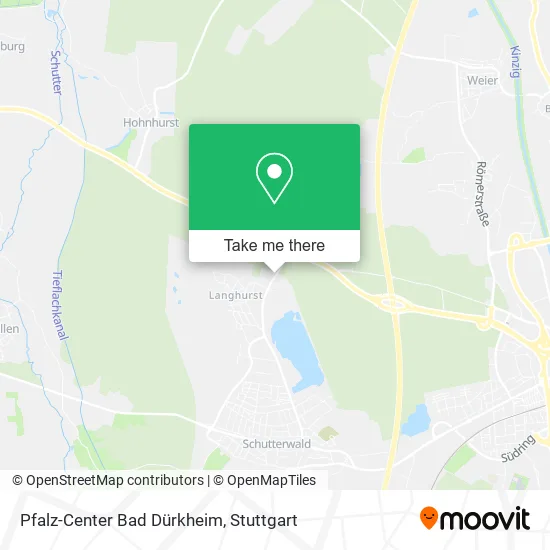 Карта Pfalz-Center Bad Dürkheim
