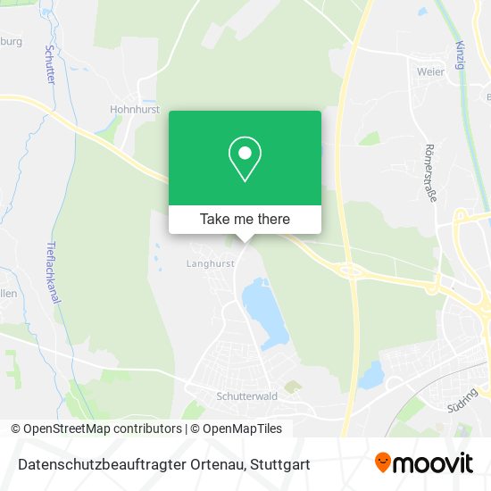 Datenschutzbeauftragter Ortenau map