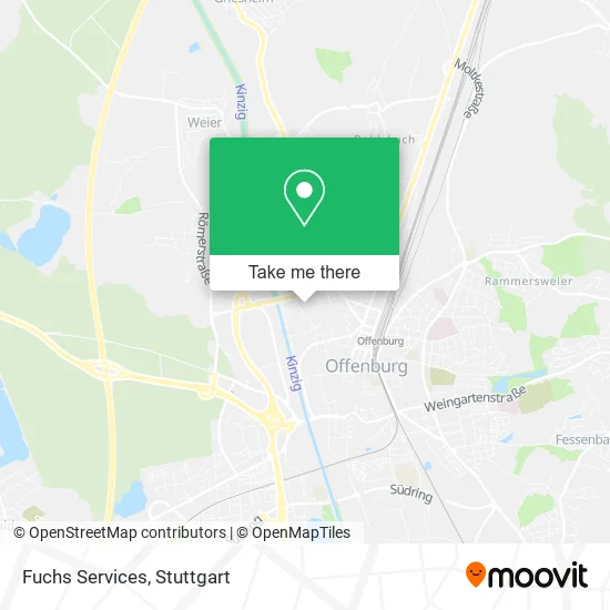 Карта Fuchs Services