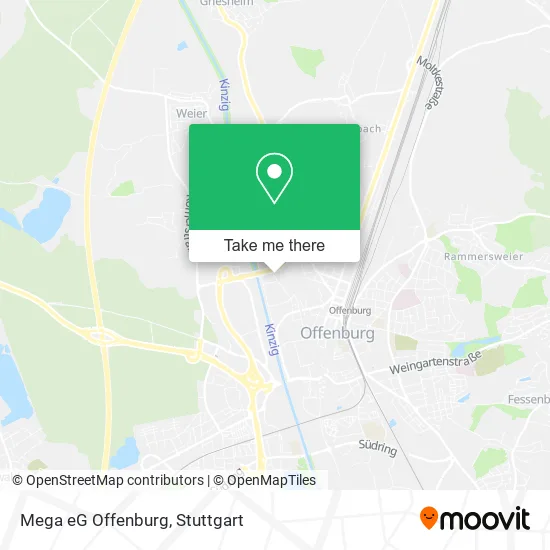 Карта Mega eG Offenburg