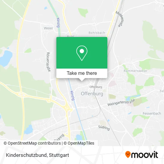 Карта Kinderschutzbund