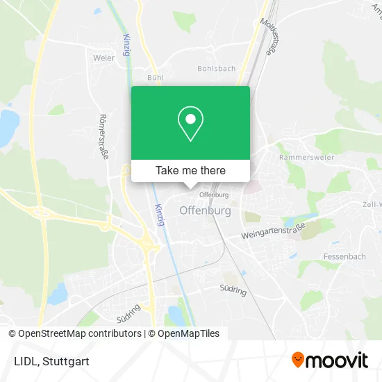 LIDL map