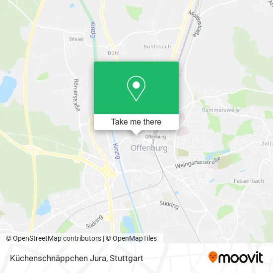 Карта Küchenschnäppchen Jura