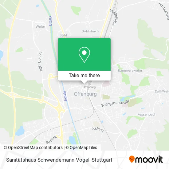 Карта Sanitätshaus Schwendemann-Vogel