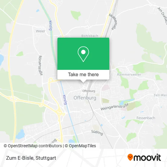 Карта Zum E-Bisle