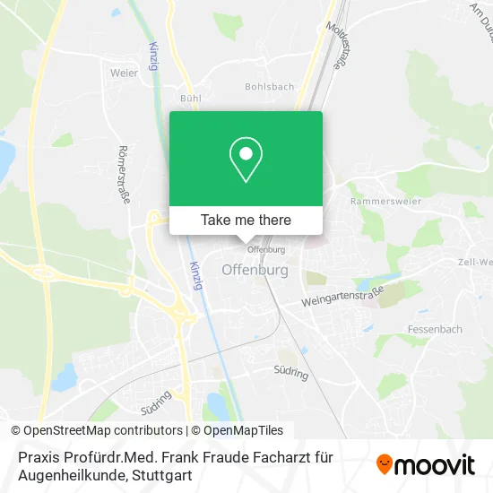 Карта Praxis Profürdr.Med. Frank Fraude Facharzt für Augenheilkunde