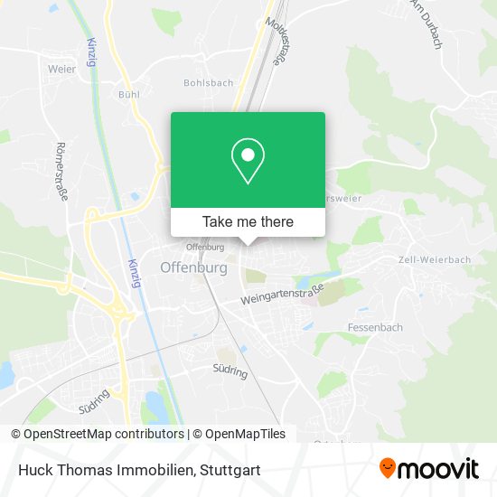 Huck Thomas Immobilien map