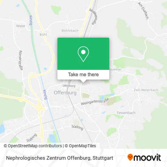 Карта Nephrologisches Zentrum Offenburg