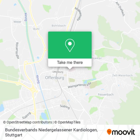 Bundesverbands Niedergelassener Kardiologen map