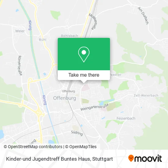Карта Kinder-und Jugendtreff Buntes Haus