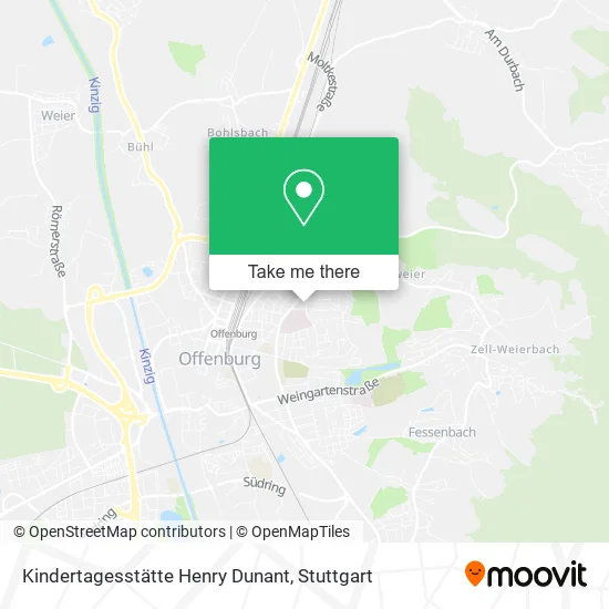 Карта Kindertagesstätte Henry Dunant