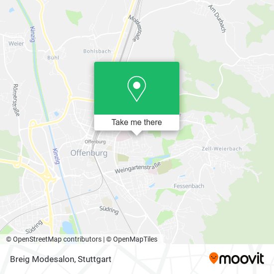 Карта Breig Modesalon