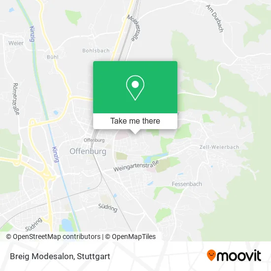 Карта Breig Modesalon