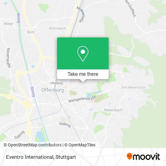 Eventro International map