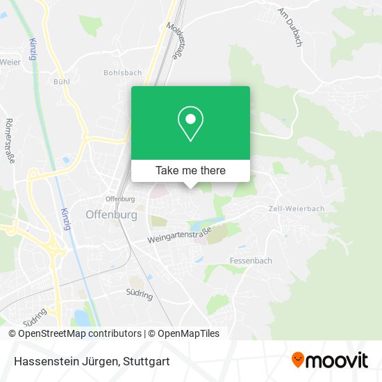 Hassenstein Jürgen map