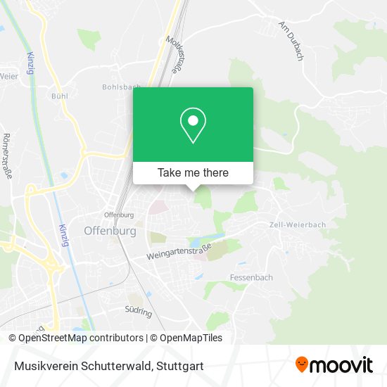 Musikverein Schutterwald map