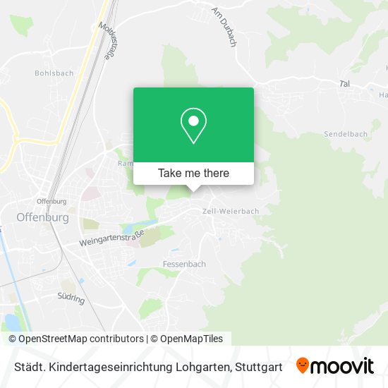 Städt. Kindertageseinrichtung Lohgarten map