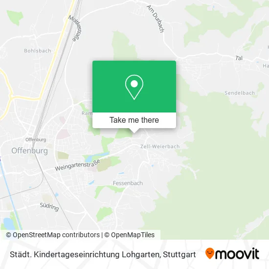 Карта Städt. Kindertageseinrichtung Lohgarten