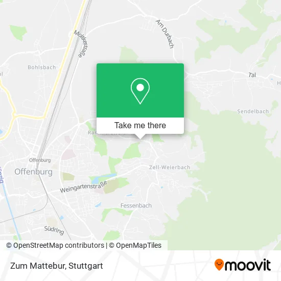 Карта Zum Mattebur