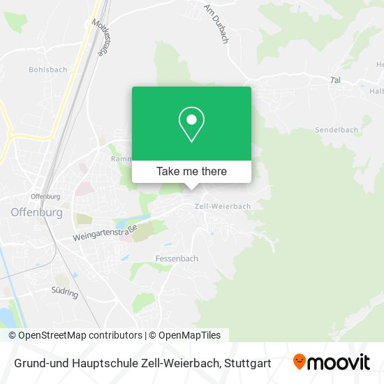 Grund-und Hauptschule Zell-Weierbach map