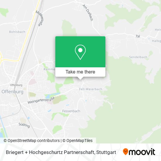 Карта Briegert + Hochgeschurtz Partnerschaft