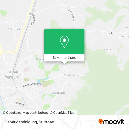 Карта Gebäudereinigung