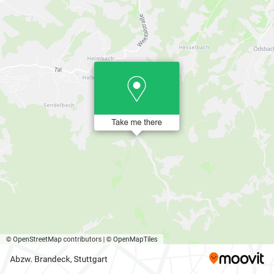 Карта Abzw. Brandeck