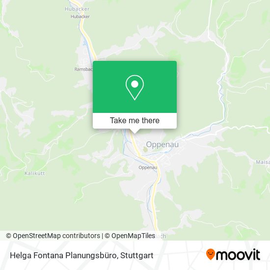 Helga Fontana Planungsbüro map