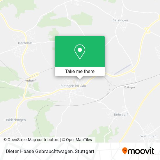 Dieter Haase Gebrauchtwagen map