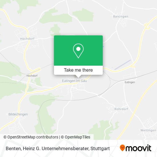 Benten, Heinz G. Unternehmensberater map